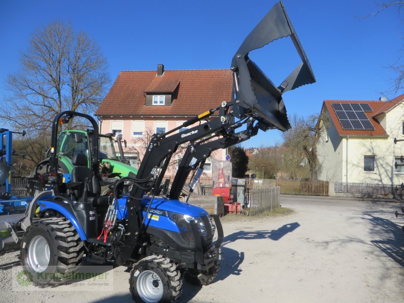 Traktor tip Solis 26 HST + Alö Quicke Frontlader + Greifschaufel + Straßenzulassung, Neumaschine in Feuchtwangen (Poză 1)