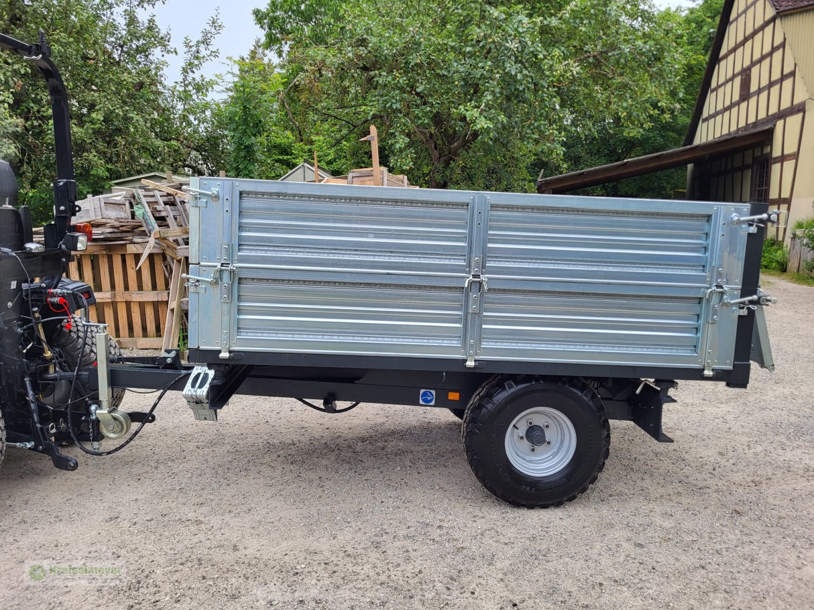 Traktor Türe ait Solis 26 HST + Bernardi E25 Kipper Kombipaket neu, Neumaschine içinde Feuchtwangen (resim 9)