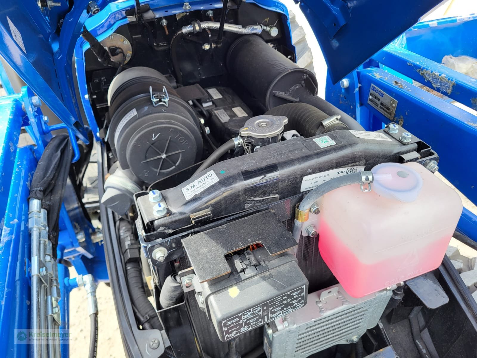 Traktor van het type Solis 26 HST + Frontlader 3200EH + Greifschaufel inkl. Zulassung neu, Neumaschine in Feuchtwangen (Foto 9)