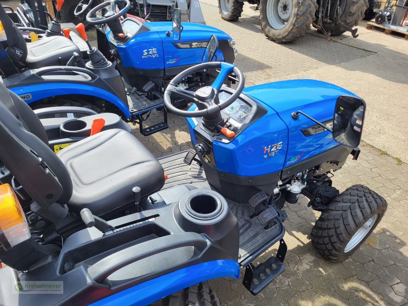 Traktor des Typs Solis 26 HST + Galaxy-Pro Bereifung + StVZO-Zulassungspapiere Allrad NEU, Neumaschine in Feuchtwangen (Bild 5)