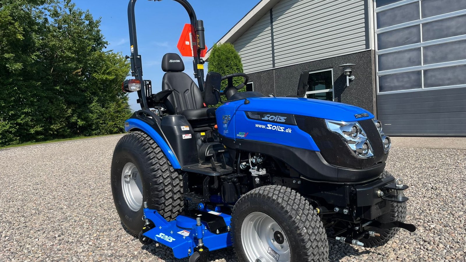 Traktor a típus Solis 26 HST Hydrostat Turf hjul og klipperbord, Gebrauchtmaschine ekkor: Lintrup (Kép 10)