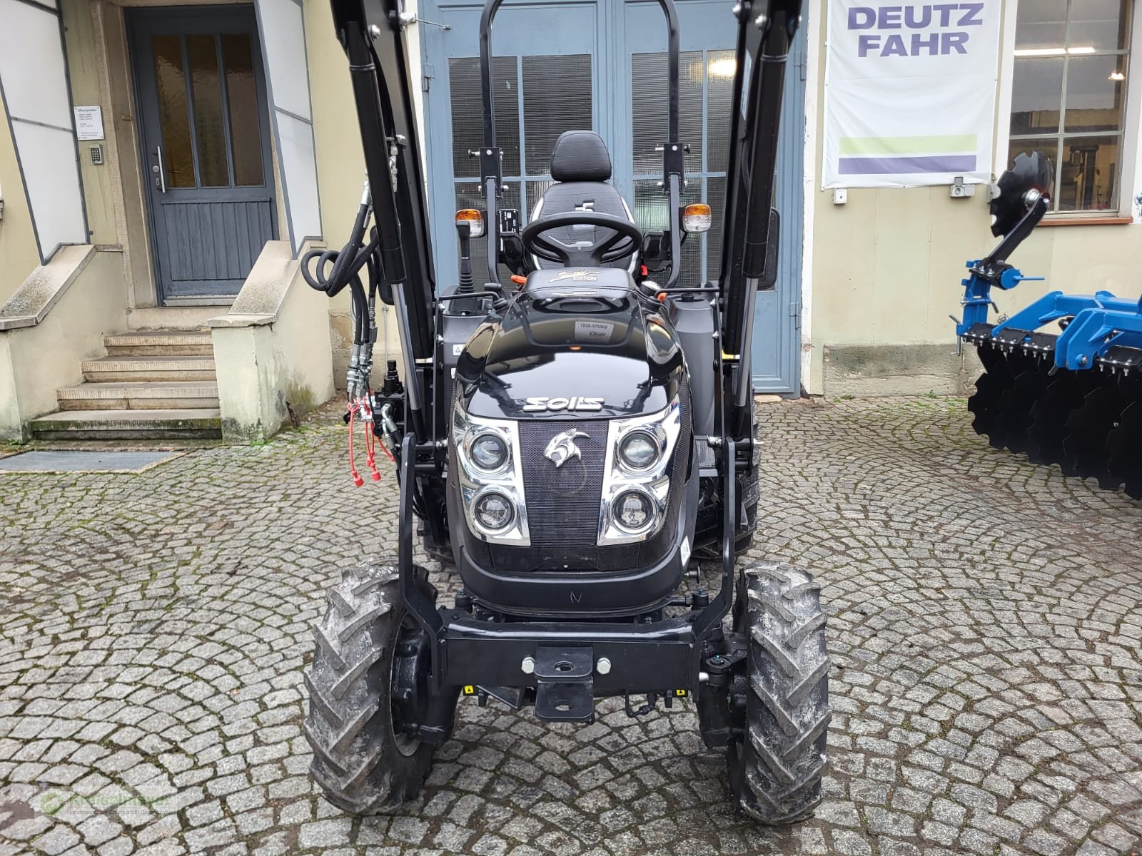 Traktor del tipo Solis 26 HST Panther + Alö C12s Frontlader Euronorm Limited Edition NEU HD-Vorderachse, Neumaschine In Feuchtwangen (Immagine 9)