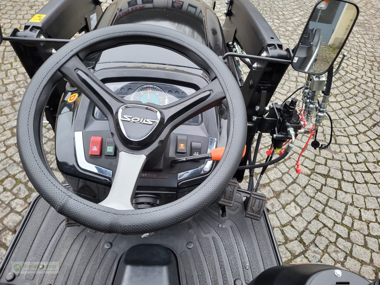 Traktor del tipo Solis 26 HST Panther + Alö C12s Frontlader Euronorm Limited Edition NEU HD-Vorderachse, Neumaschine In Feuchtwangen (Immagine 11)