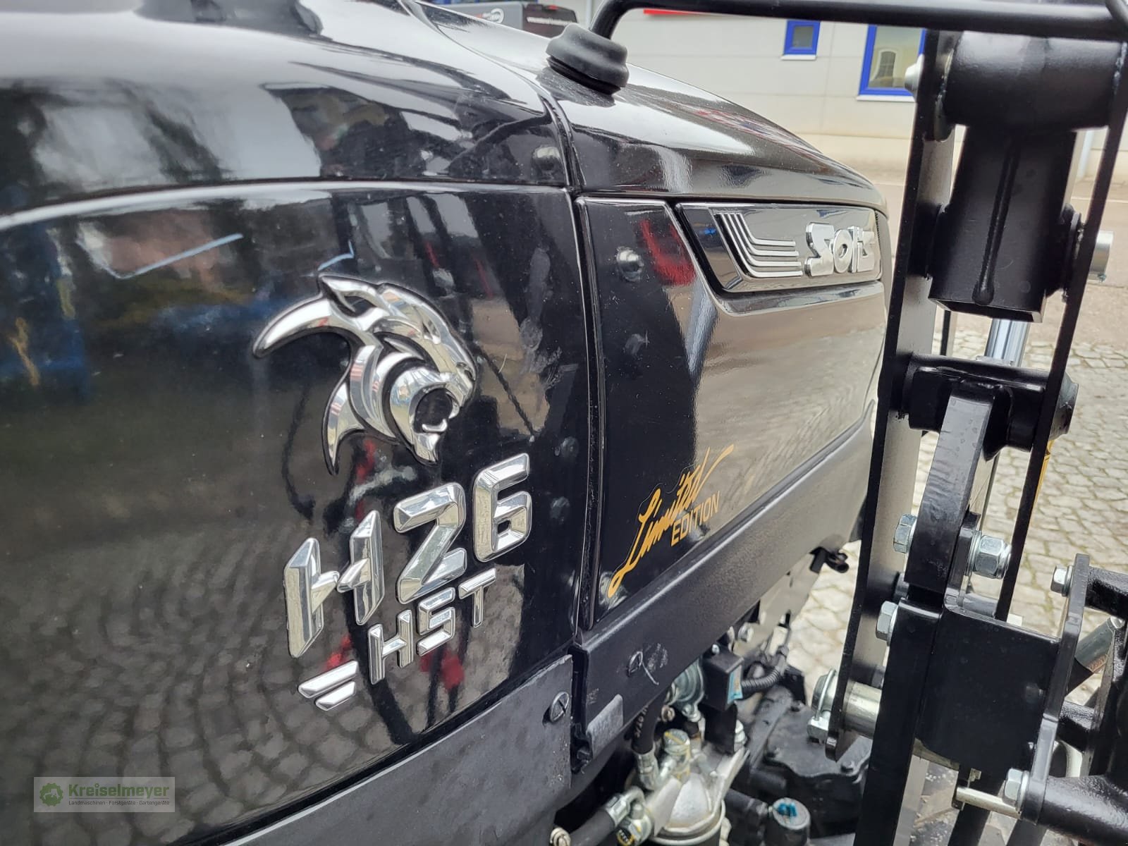 Traktor del tipo Solis 26 HST Panther + Alö C12s Frontlader Euronorm Limited Edition NEU HD-Vorderachse, Neumaschine In Feuchtwangen (Immagine 13)