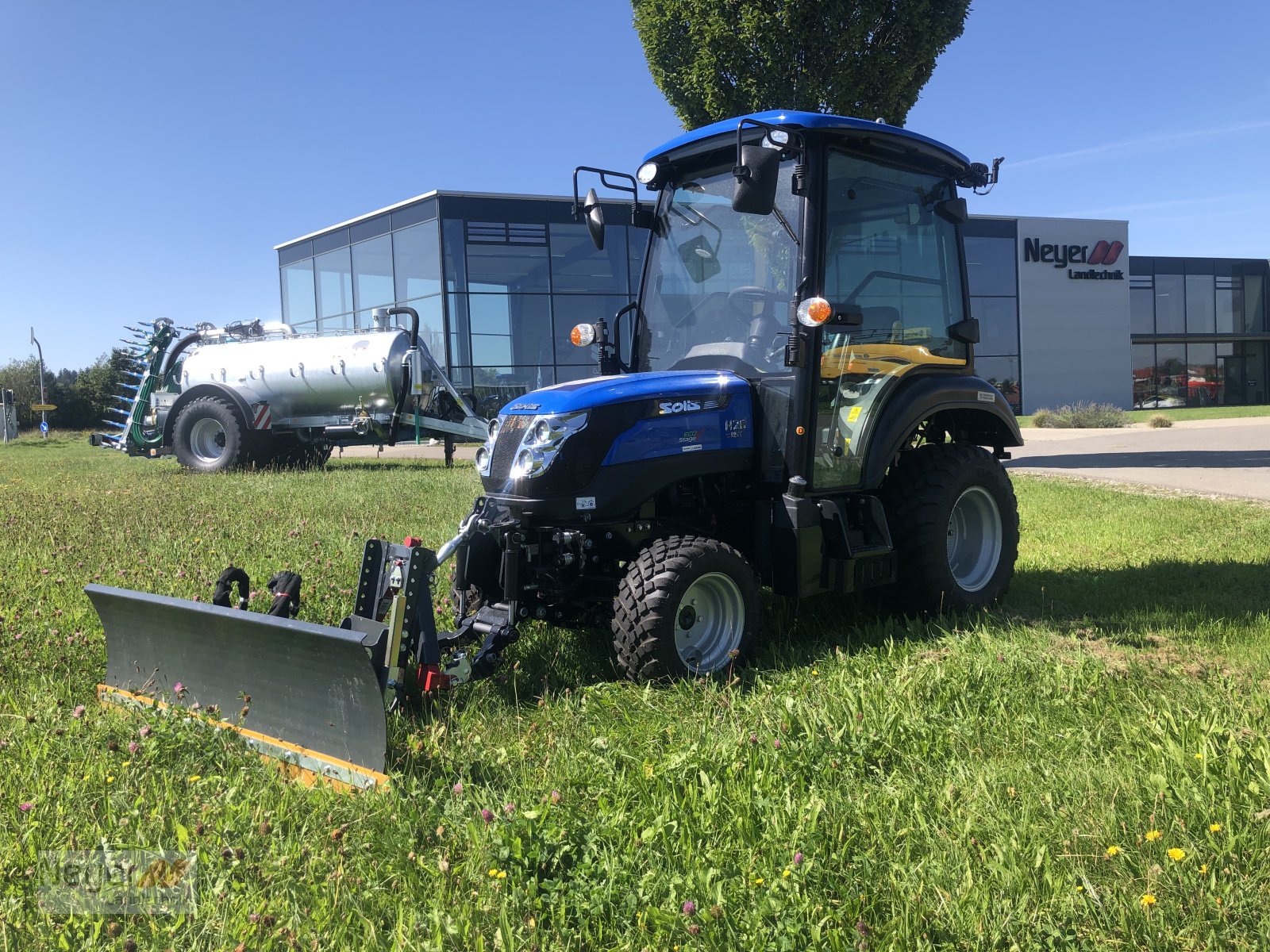 Traktor tipa Solis 26 Hydrostat mit Kabine, Neumaschine u Bad Waldsee Mennisweiler (Slika 15)