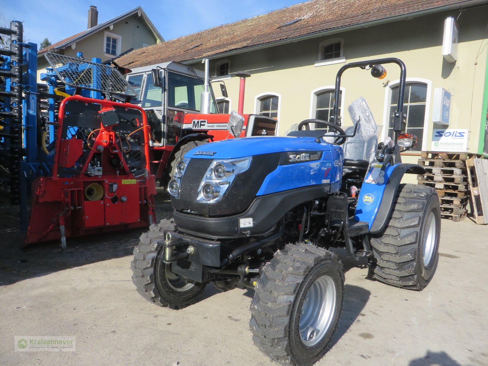 Traktor des Typs Solis 26 + Industriebereifung + Straßenzulassung + 3. Jahre Garantie, Neumaschine in Feuchtwangen (Bild 2)