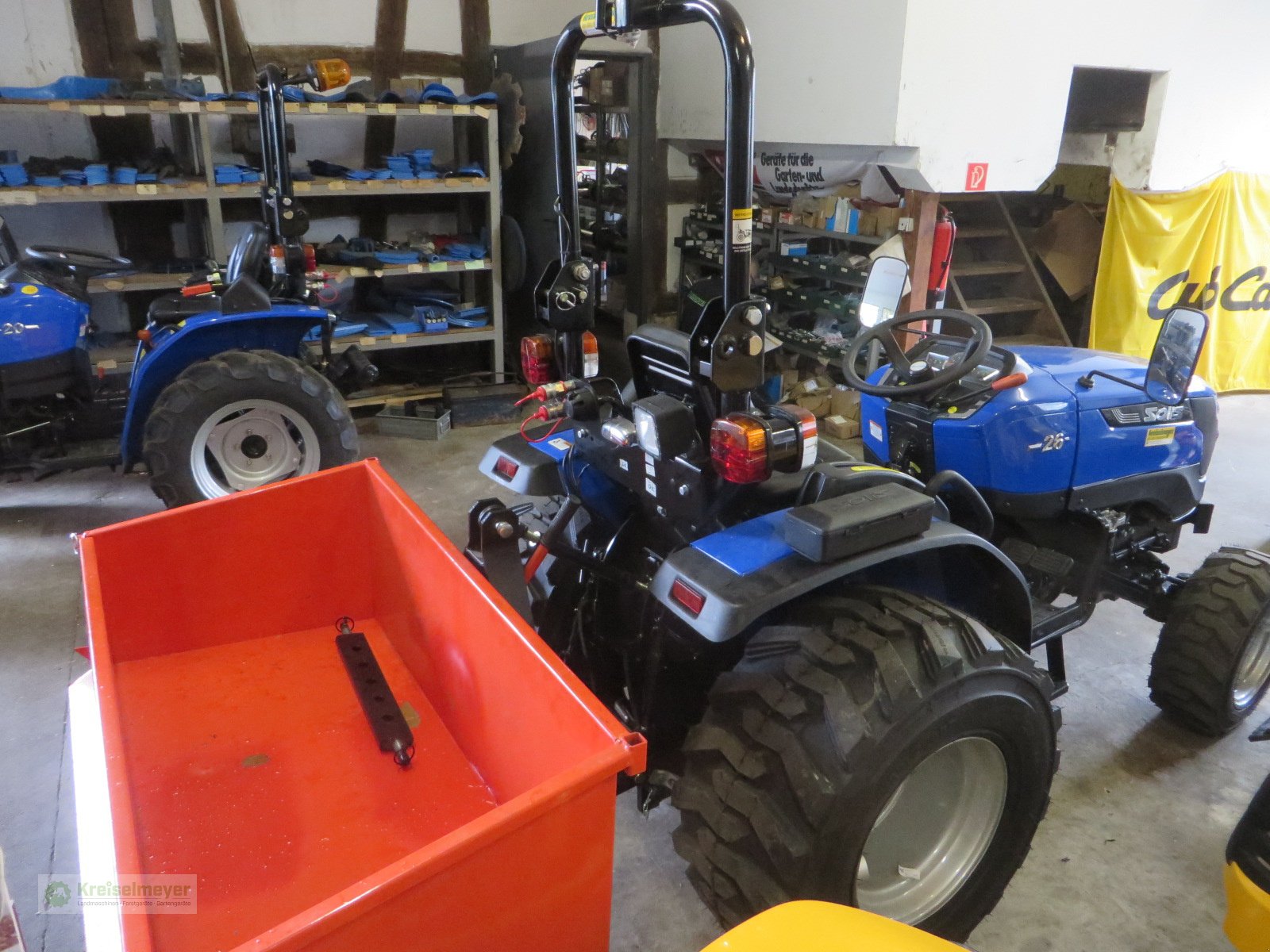 Traktor typu Solis 26 + Industriebereifung + Transportbox + Straßenzulassung NEU, Neumaschine v Feuchtwangen (Obrázek 4)