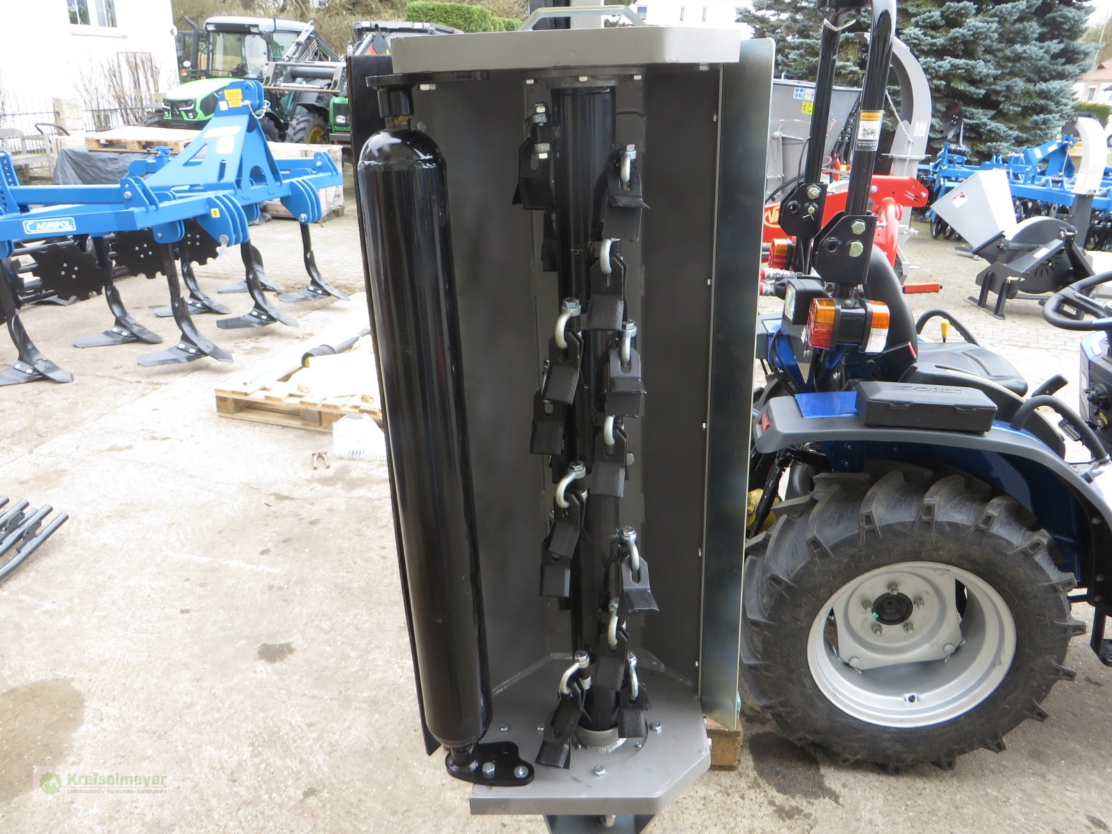 Traktor des Typs Solis 26 + Jansen HMS-100(180) Mulcher & Heckenschere + Straßenzulassung Kommunaltraktor, Neumaschine in Feuchtwangen (Bild 10)