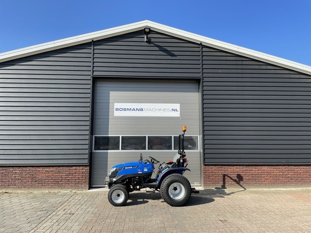 Traktor des Typs Solis 26 minitractor NIEUW gazonbanden LEASE &euro;160 - 5 jaar ga, Neumaschine in Neer (Bild 2)