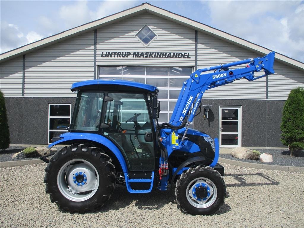 Traktor tipa Solis 50 Fabriksny traktor med 2 års garanti, lukket kabine med klima anlæg, og fuldhydraulisk frontlæsser på, Gebrauchtmaschine u Lintrup (Slika 13)