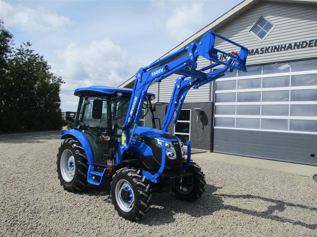 Traktor tipa Solis 50 Fabriksny traktor med 2 års garanti, lukket kabine med klima anlæg, og fuldhydraulisk frontlæsser på, Gebrauchtmaschine u Lintrup (Slika 20)