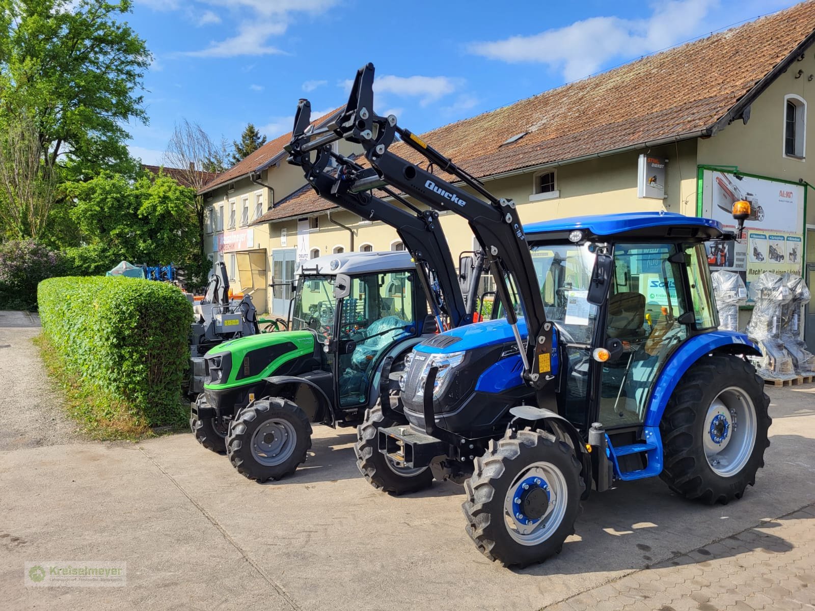 Traktor a típus Solis 50 Stage V + Alö Quicke C18s Frontlader inkl. Straßenzulassung, Neumaschine ekkor: Feuchtwangen (Kép 14)