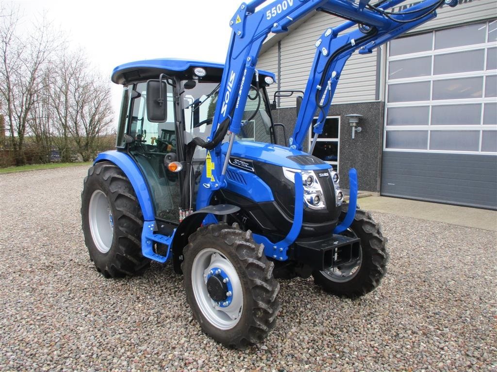 Traktor des Typs Solis 60 Fabriksny traktor med 2 års garanti, lukket kabine med klima anlæg, og fuldhydraulisk frontlæsser, Gebrauchtmaschine in Lintrup (Bild 11)
