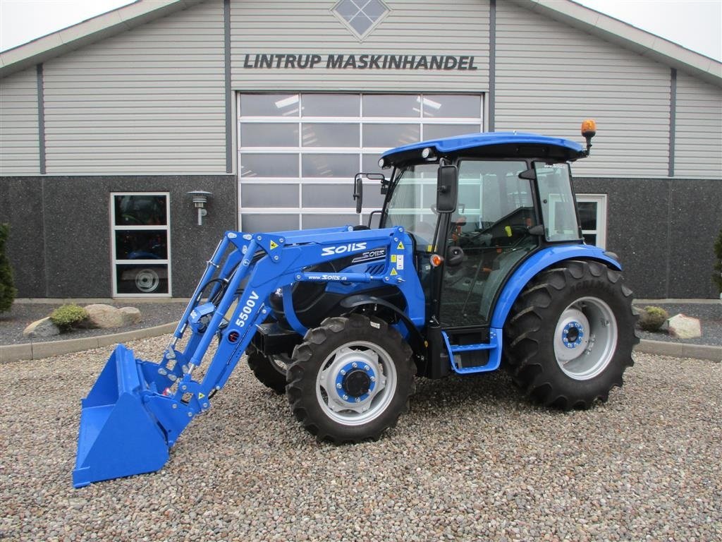 Traktor des Typs Solis 60 Fabriksny traktor med 2 års garanti, lukket kabine med klima anlæg, og fuldhydraulisk frontlæsser, Gebrauchtmaschine in Lintrup (Bild 23)