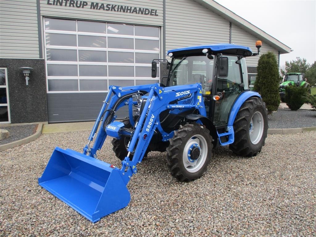 Traktor des Typs Solis 60 Fabriksny traktor med 2 års garanti, lukket kabine med klima anlæg, og fuldhydraulisk frontlæsser, Gebrauchtmaschine in Lintrup (Bild 15)