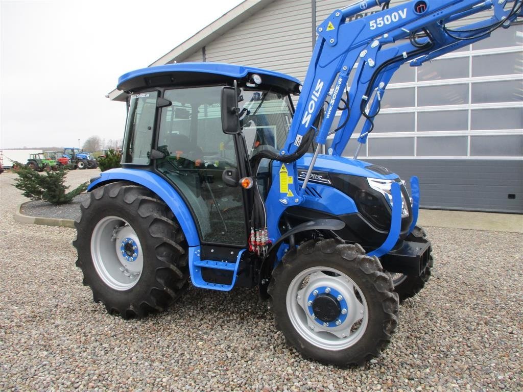 Traktor des Typs Solis 60 Fabriksny traktor med 2 års garanti, lukket kabine med klima anlæg, og fuldhydraulisk frontlæsser, Gebrauchtmaschine in Lintrup (Bild 10)