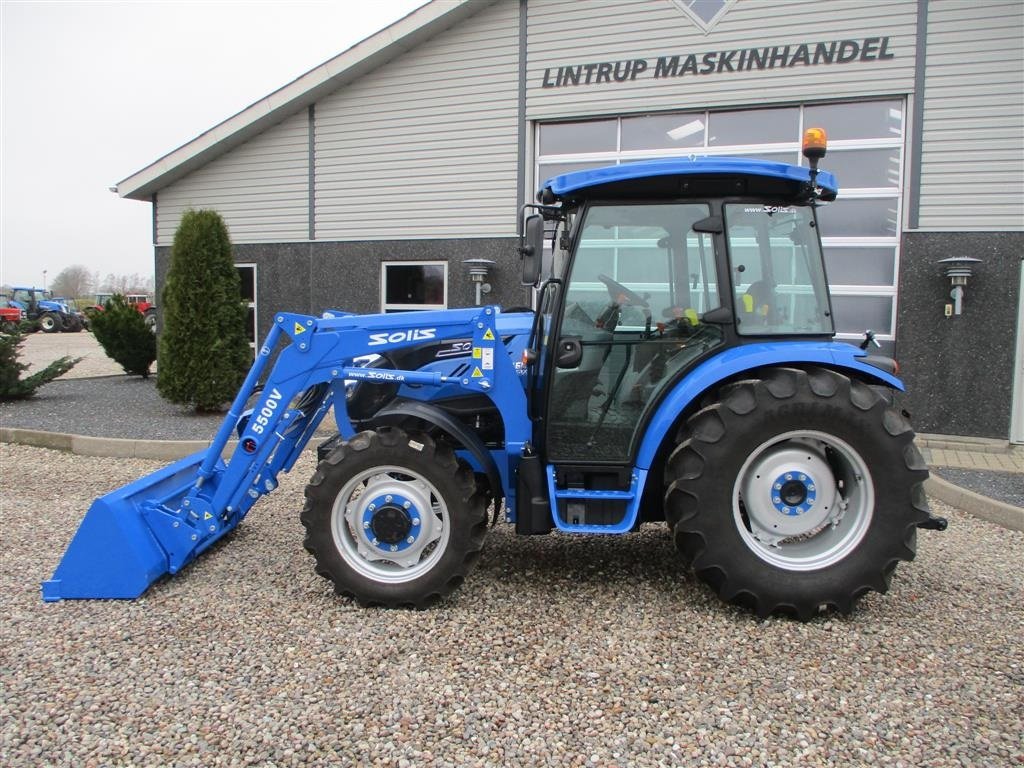Traktor des Typs Solis 60 Fabriksny traktor med 2 års garanti, lukket kabine med klima anlæg, og fuldhydraulisk frontlæsser, Gebrauchtmaschine in Lintrup (Bild 17)