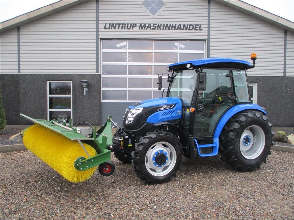 Traktor del tipo Solis 60 Med frontlift, frontPTO og Thyregod kost, Gebrauchtmaschine en Lintrup (Imagen 1)
