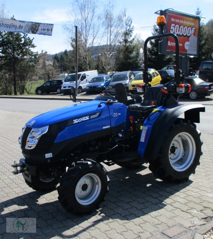 Traktor of the type Solis AKTION - Kleintraktor SOLIS 20 Traktor mit Radialbereifung - inkl. KFZ-Brief und Bereitstellungskosten, Neumaschine in Schwarzenberg (Picture 4)
