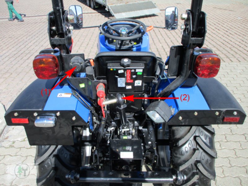 Traktor des Typs Solis AKTION - Kleintraktor SOLIS 20 Traktor mit Radialbereifung - inkl. KFZ-Brief und Bereitstellungskosten, Neumaschine in Schwarzenberg (Bild 8)