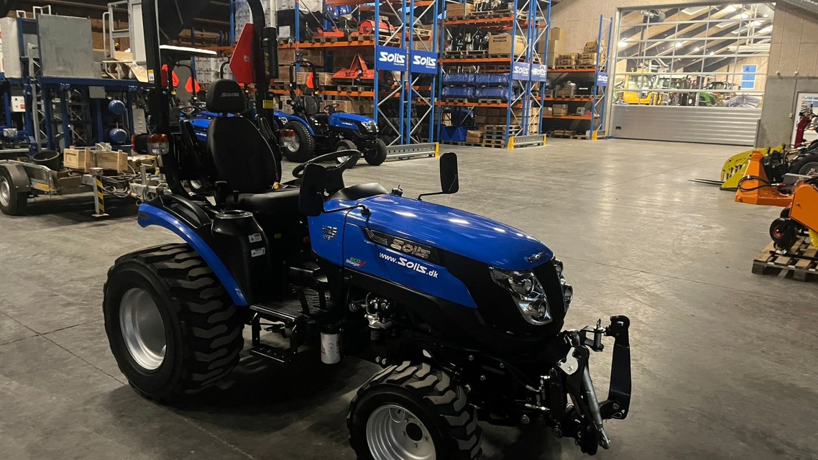 Traktor des Typs Solis H26 HST Industrihjul og Frontlift, Gebrauchtmaschine in Lintrup (Bild 5)