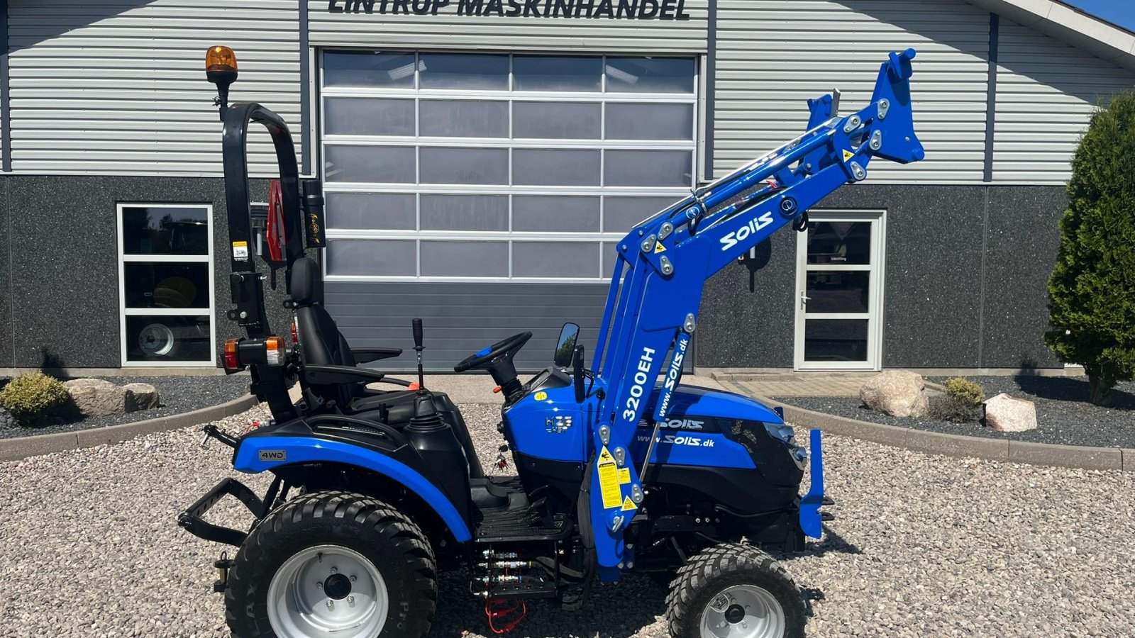 Traktor of the type Solis H26 HST Med Frontlæsser og GardenPro dæk, Gebrauchtmaschine in Lintrup (Picture 12)