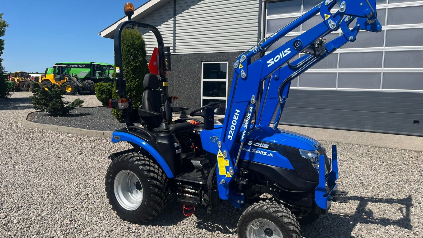 Traktor of the type Solis H26 HST Med Frontlæsser og GardenPro dæk, Gebrauchtmaschine in Lintrup (Picture 19)
