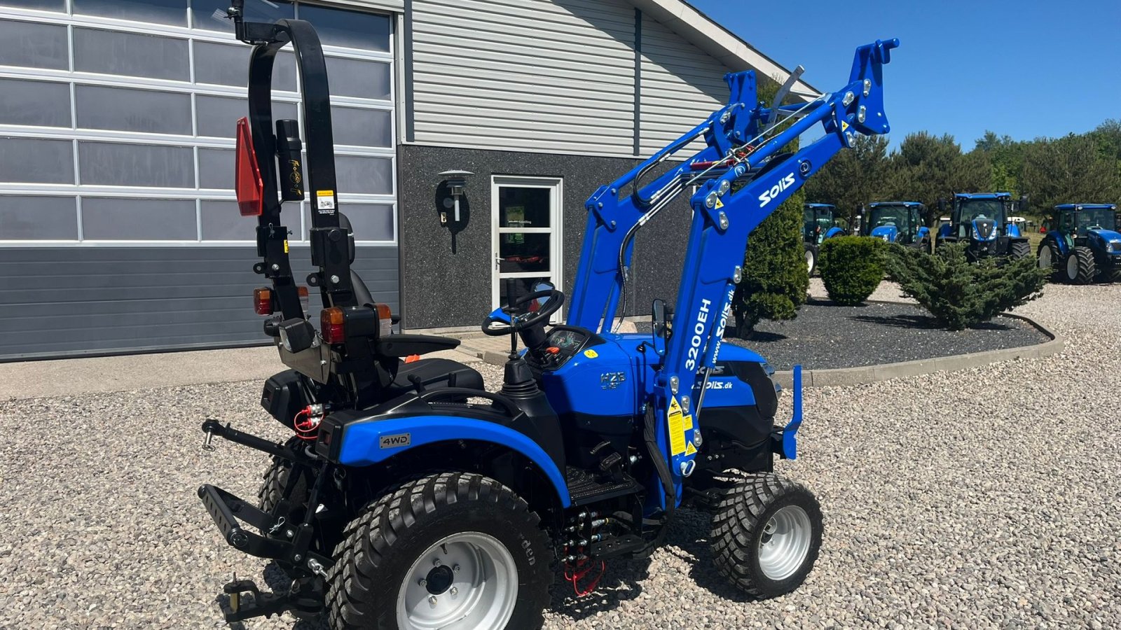 Traktor of the type Solis H26 HST Med Frontlæsser og GardenPro dæk, Gebrauchtmaschine in Lintrup (Picture 16)