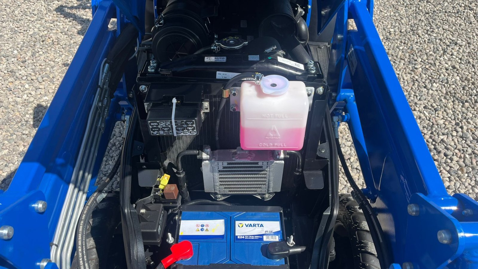 Traktor of the type Solis H26 HST Med Frontlæsser og GardenPro dæk, Gebrauchtmaschine in Lintrup (Picture 9)