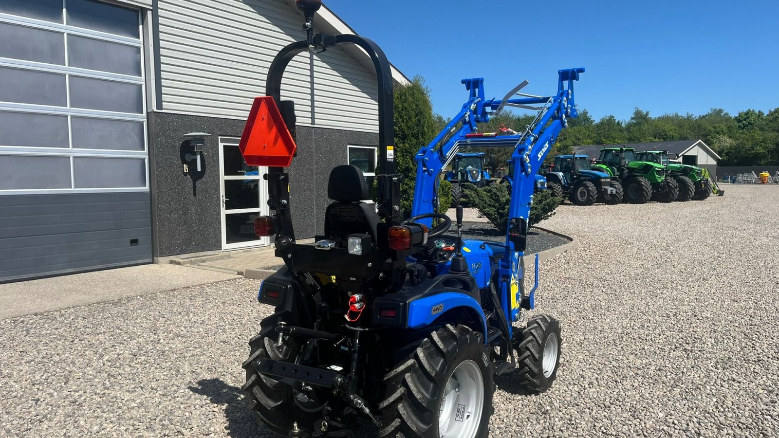 Traktor van het type Solis H26 HST Med Frontlæsser, Gebrauchtmaschine in Lintrup (Foto 18)