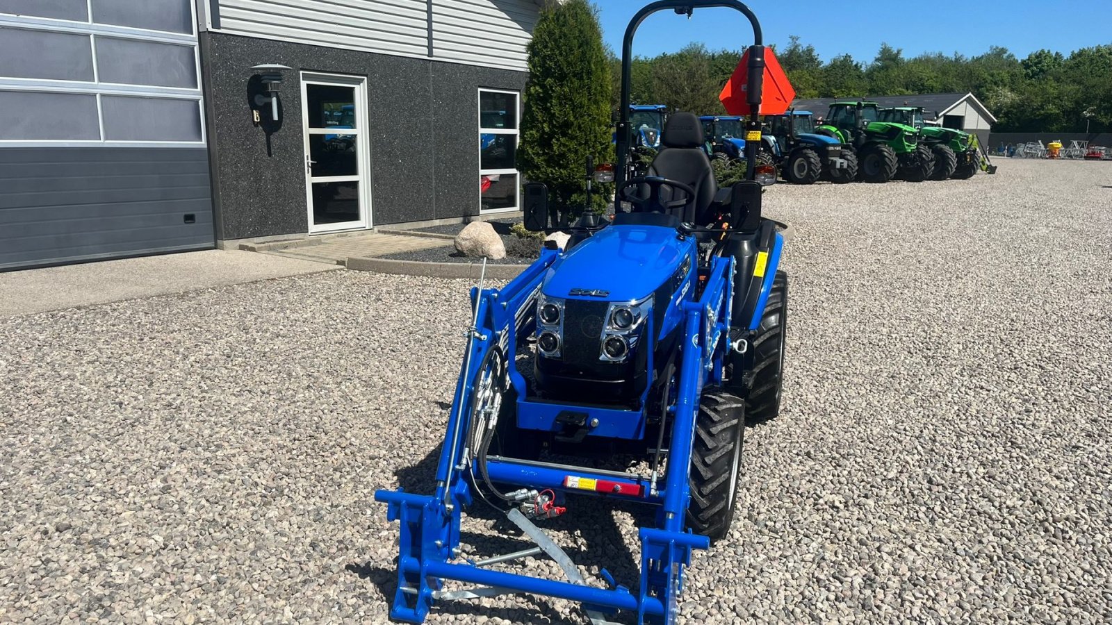 Traktor van het type Solis H26 HST Med Frontlæsser, Gebrauchtmaschine in Lintrup (Foto 14)