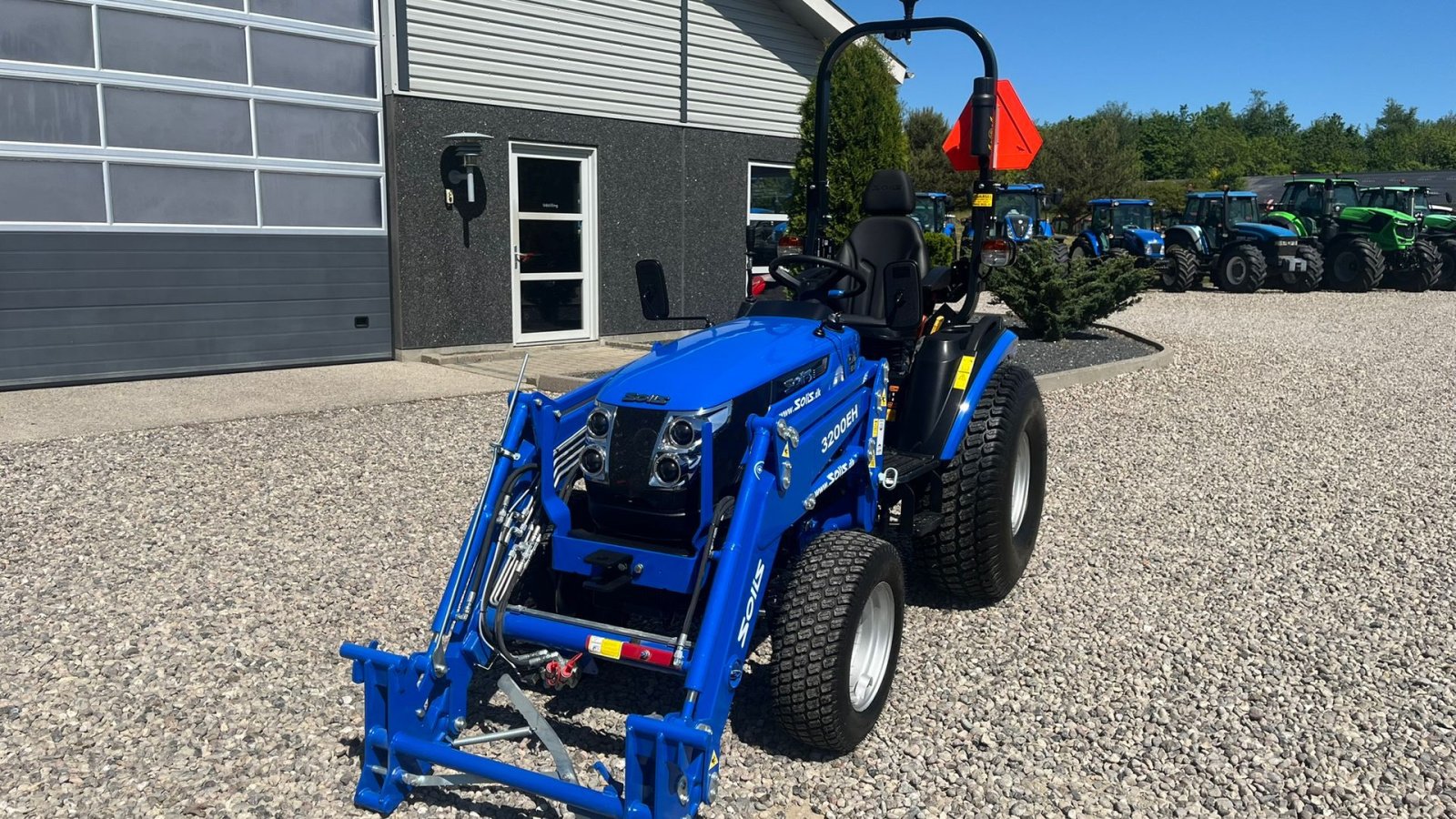 Traktor des Typs Solis H26 HST Turfdæk og Frontlæsser, Gebrauchtmaschine in Lintrup (Bild 13)