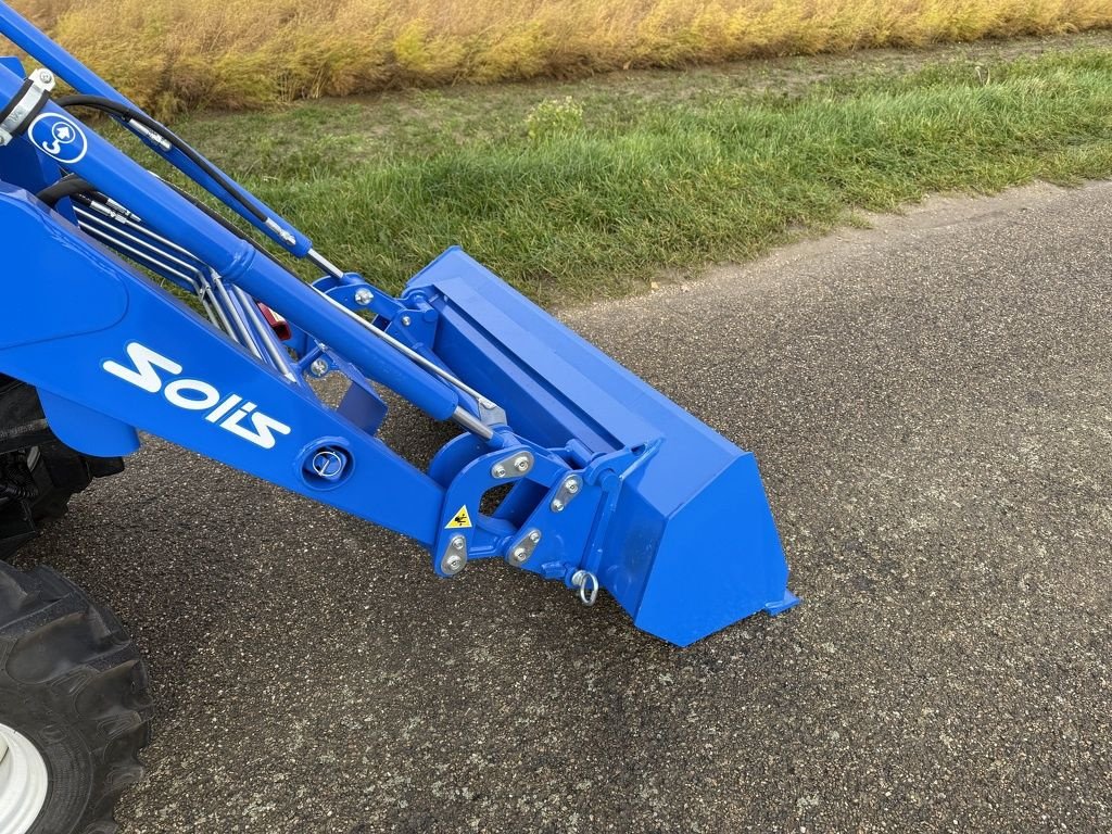 Traktor del tipo Solis minitractor NIEUW met frontlader / brede agribanden, Neumaschine In Neer (Immagine 11)