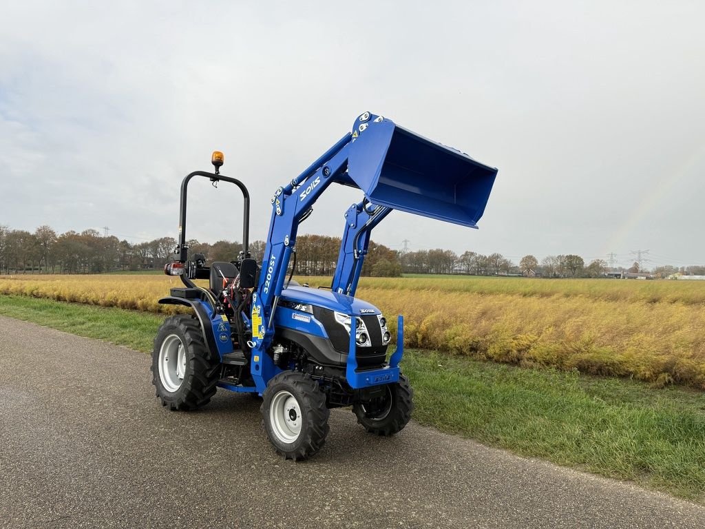 Traktor del tipo Solis minitractor NIEUW met frontlader / brede agribanden, Neumaschine In Neer (Immagine 2)