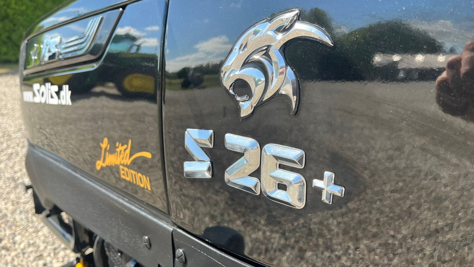 Traktor типа Solis S26 Limited Edition i sort 6+2 Gearmaskine med Servostyring og brede traktorhjul, Gebrauchtmaschine в Lintrup (Фотография 9)