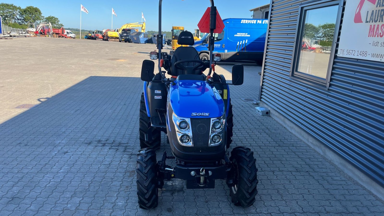 Traktor от тип Solis S26 Shuttle XL Fabriksny 26hk 4WD traktor med vendegear, Gebrauchtmaschine в Rønnede (Снимка 3)