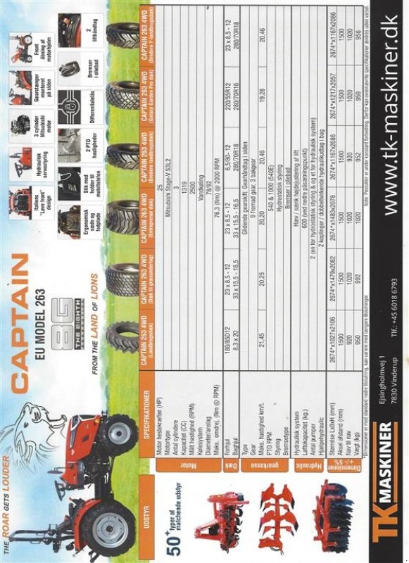 Traktor des Typs Sonstige 263+ Med Polsk frontlæsser, Gebrauchtmaschine in Vinderup (Bild 13)