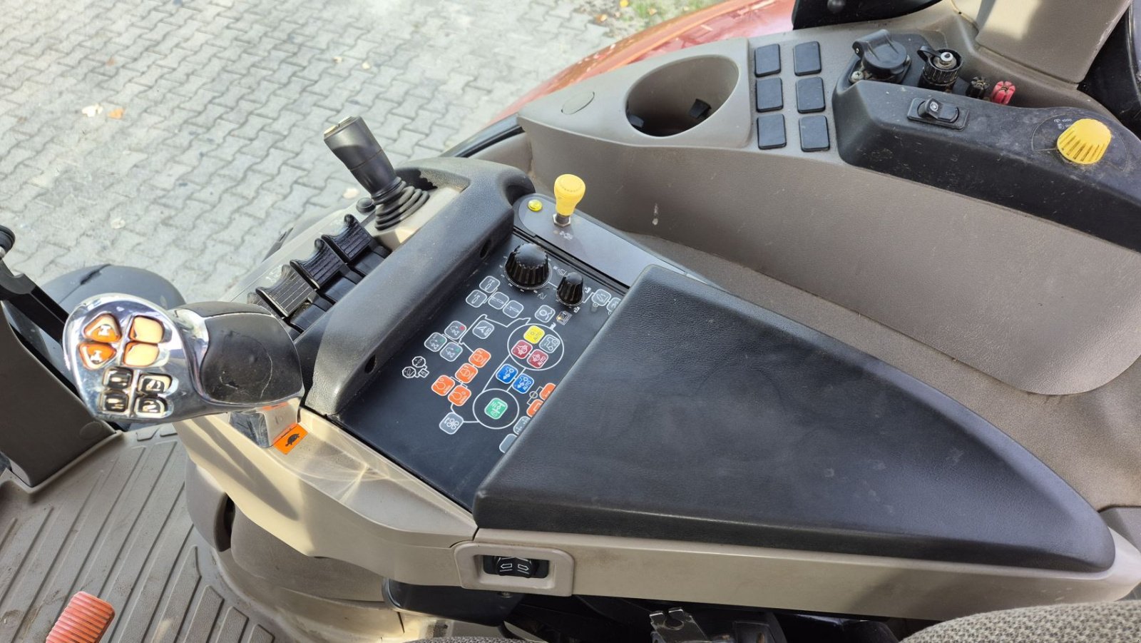 Traktor Türe ait Sonstige CASE0-IH Puma 185 50Kmh Lucht geveerde vooras en cabine, Gebrauchtmaschine içinde Schoonebeek (resim 10)