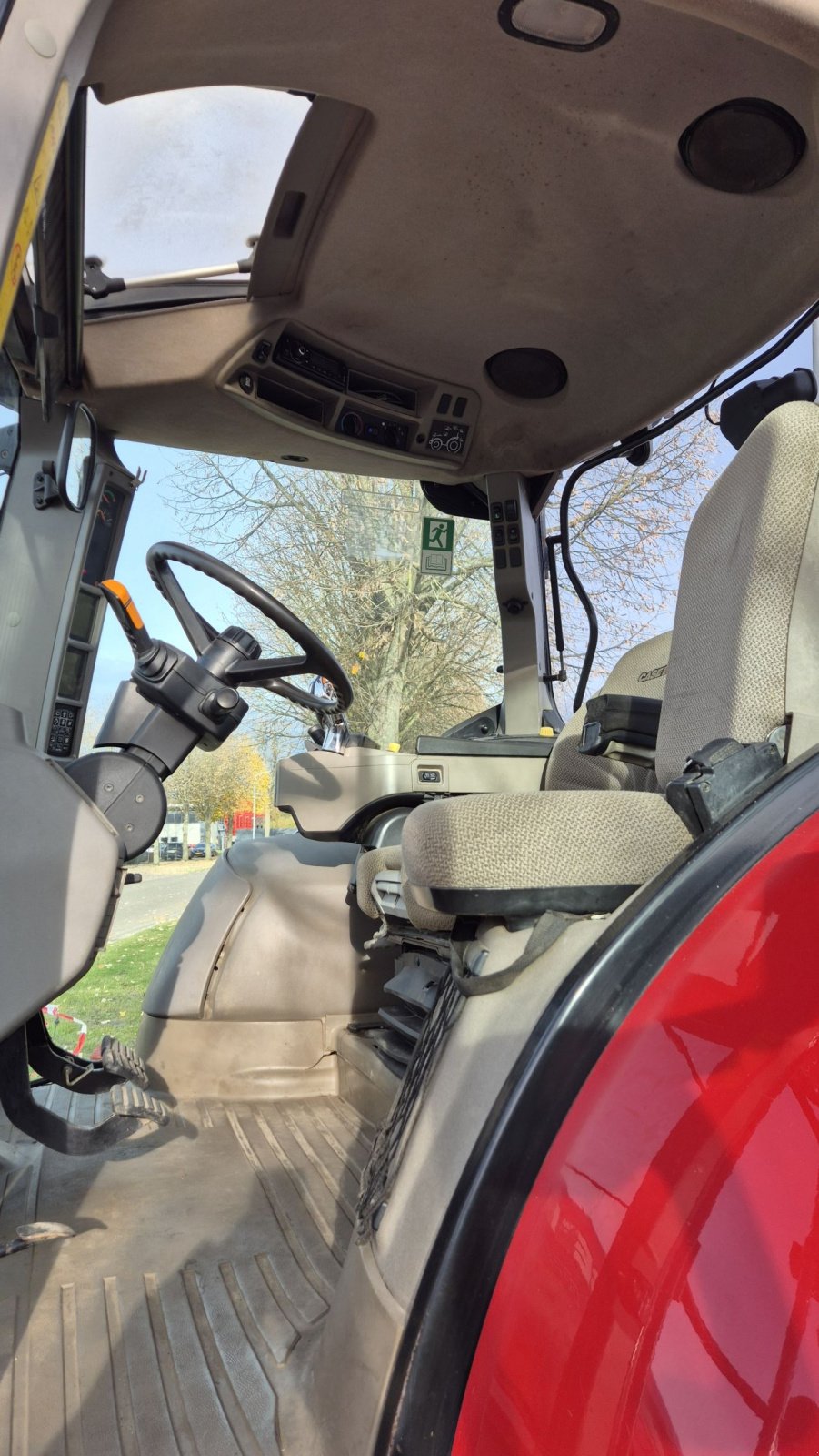 Traktor Türe ait Sonstige CASE0-IH Puma 185 50Kmh Lucht geveerde vooras en cabine, Gebrauchtmaschine içinde Schoonebeek (resim 8)