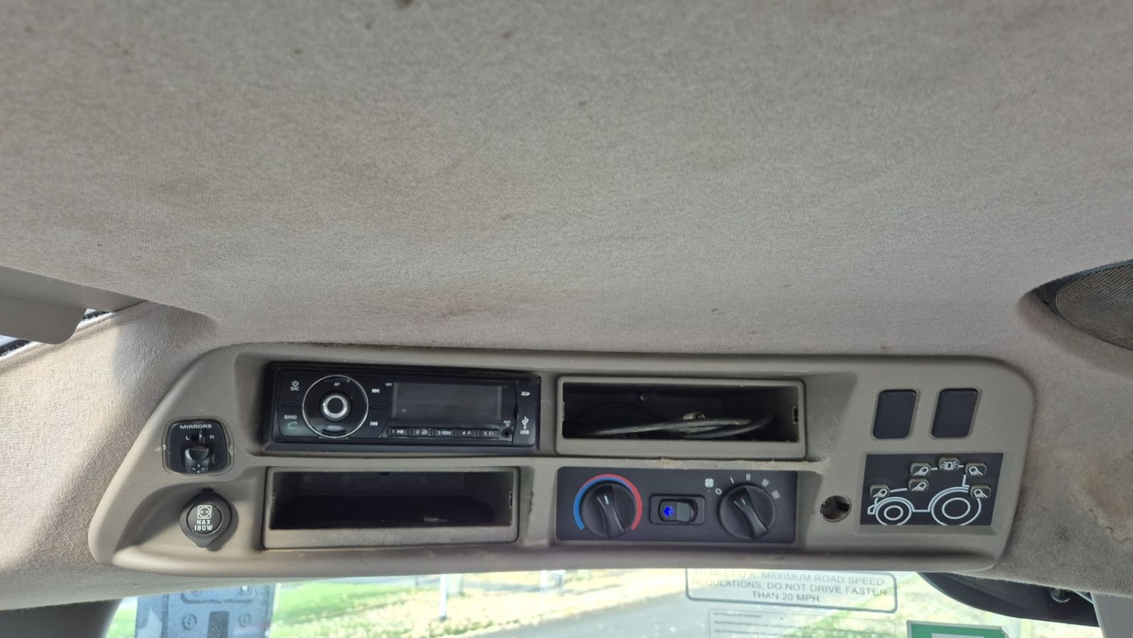 Traktor Türe ait Sonstige CASE0-IH Puma 185 50Kmh Lucht geveerde vooras en cabine, Gebrauchtmaschine içinde Schoonebeek (resim 11)