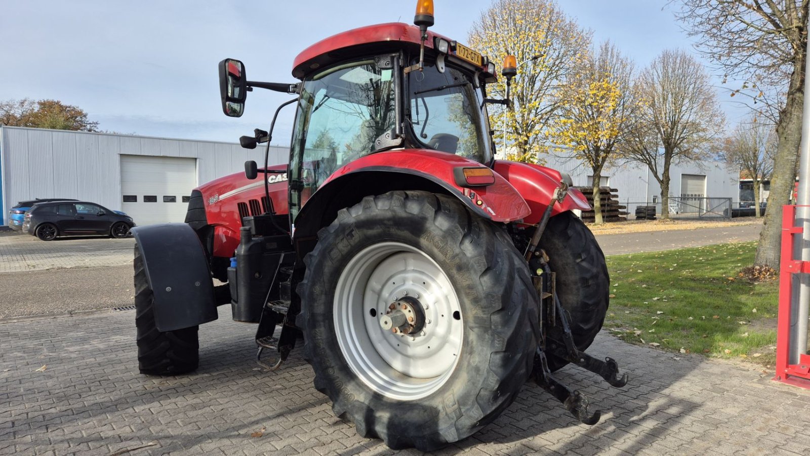 Traktor Türe ait Sonstige CASE0-IH Puma 185 50Kmh Lucht geveerde vooras en cabine, Gebrauchtmaschine içinde Schoonebeek (resim 4)