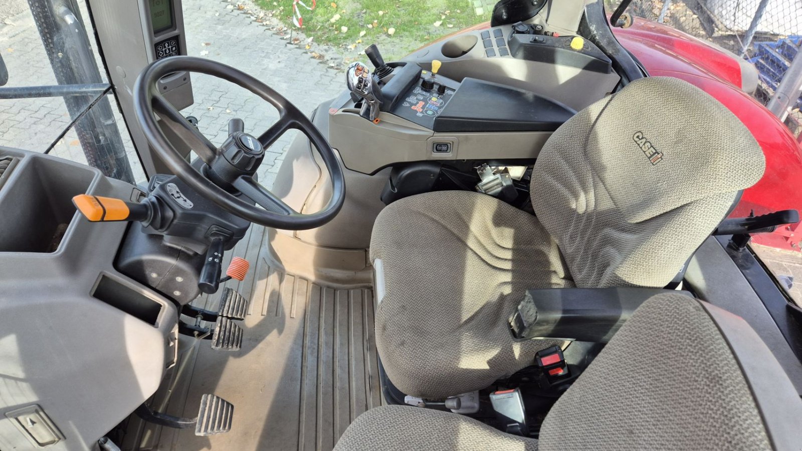 Traktor Türe ait Sonstige CASE0-IH Puma 185 50Kmh Lucht geveerde vooras en cabine, Gebrauchtmaschine içinde Schoonebeek (resim 9)