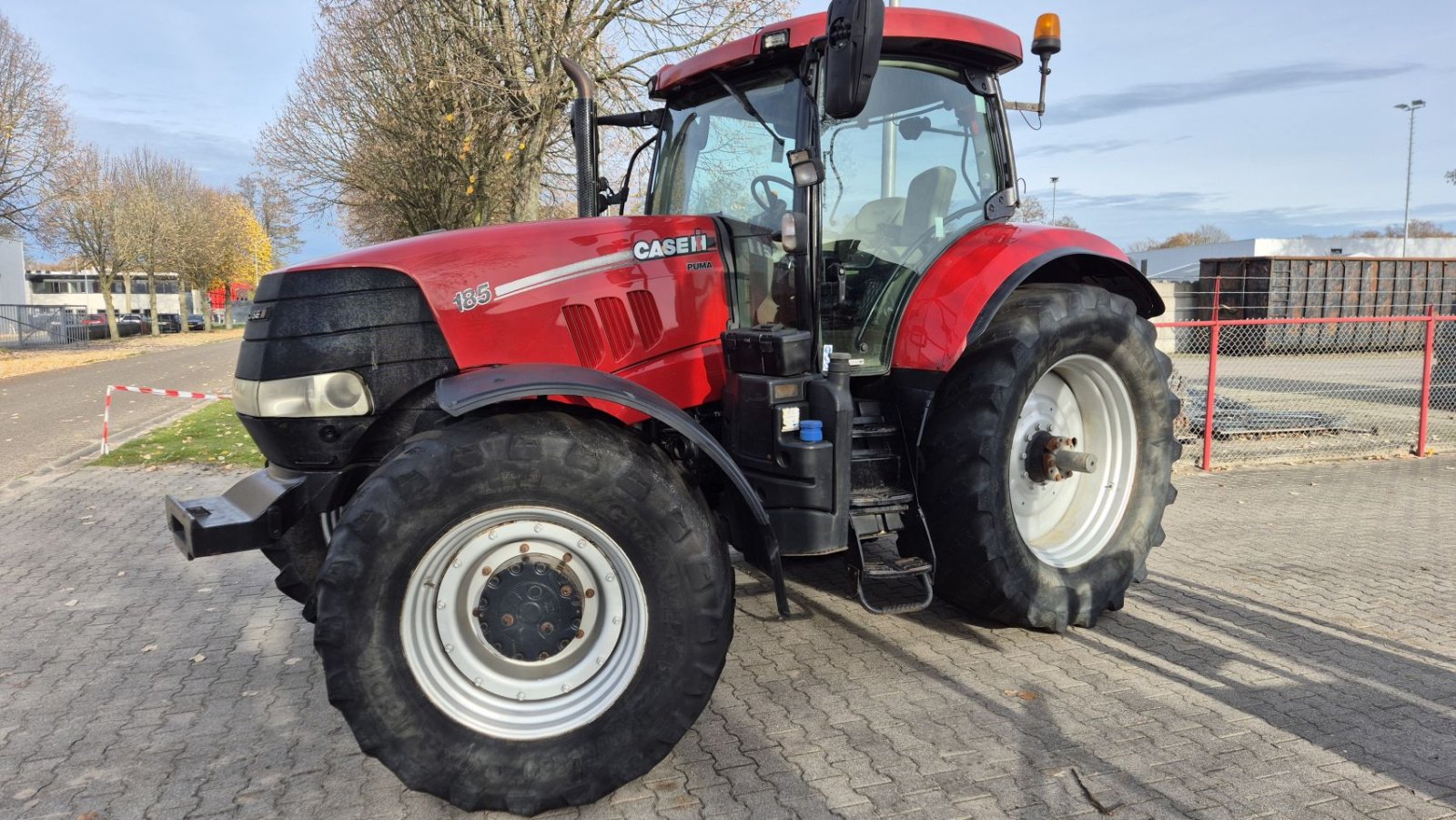 Traktor Türe ait Sonstige CASE0-IH Puma 185 50Kmh Lucht geveerde vooras en cabine, Gebrauchtmaschine içinde Schoonebeek (resim 2)
