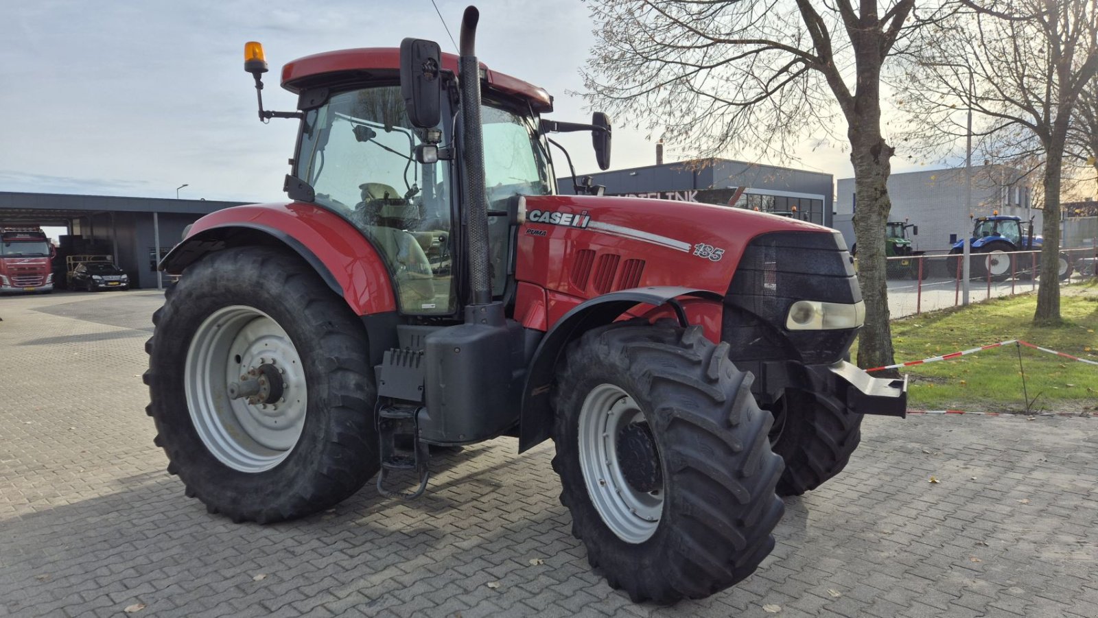 Traktor Türe ait Sonstige CASE0-IH Puma 185 50Kmh Lucht geveerde vooras en cabine, Gebrauchtmaschine içinde Schoonebeek (resim 1)