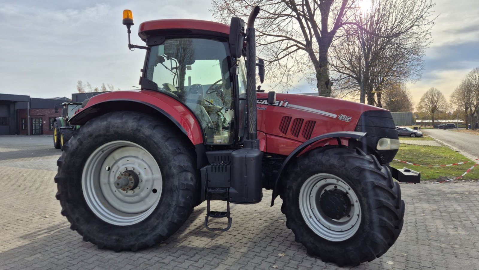 Traktor Türe ait Sonstige CASE0-IH Puma 185 50Kmh Lucht geveerde vooras en cabine, Gebrauchtmaschine içinde Schoonebeek (resim 7)