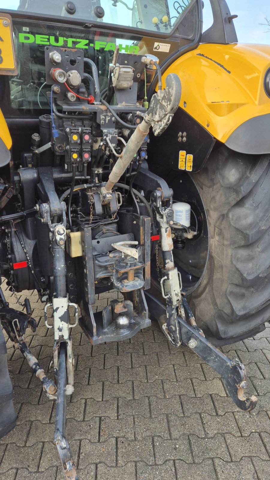 Traktor a típus Sonstige Deutz-Fahr Agrotron 6190 TTV 50 Lucht Fronthef geveerde vooras, Gebrauchtmaschine ekkor: Schoonebeek (Kép 7)