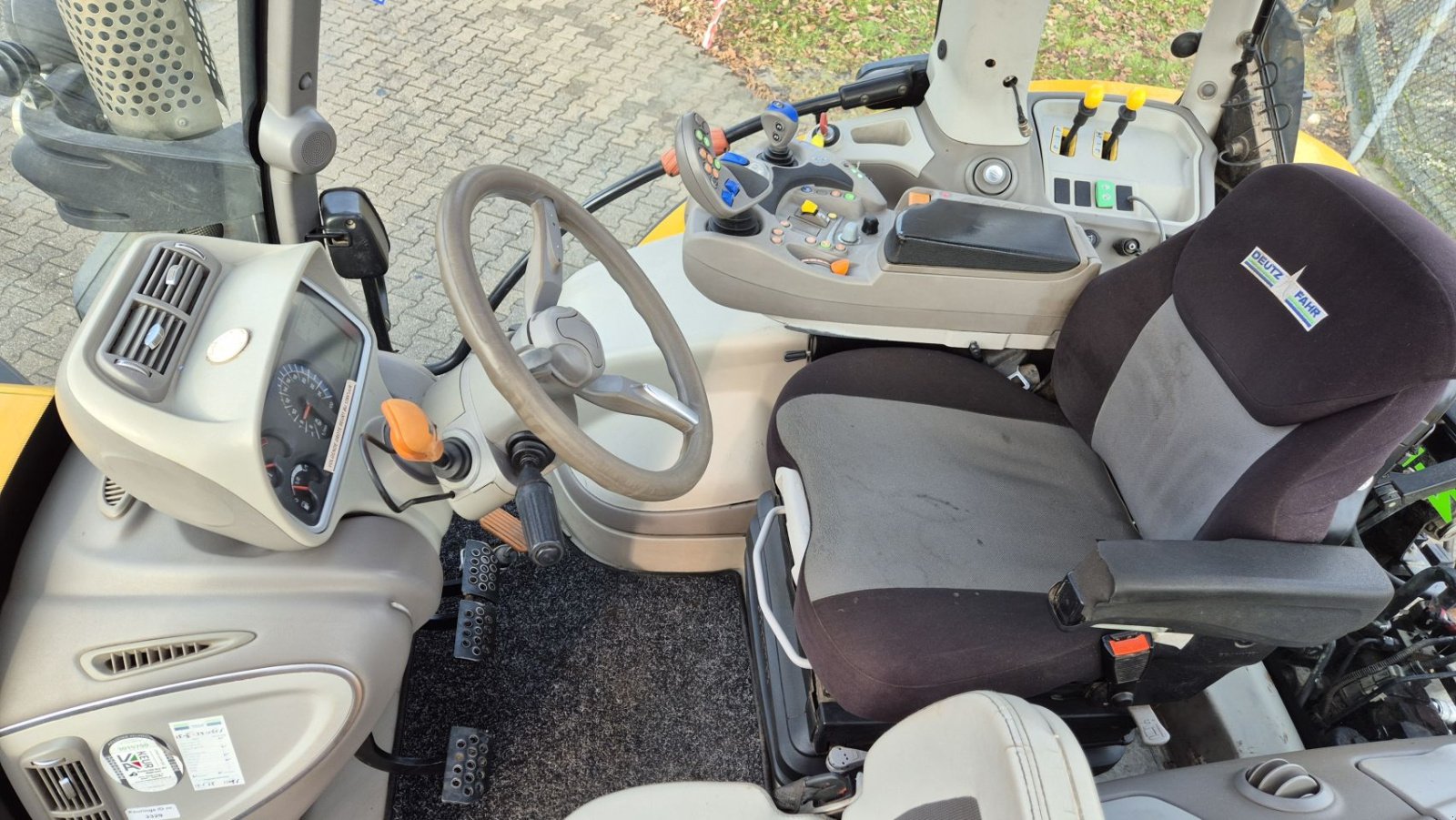 Traktor a típus Sonstige Deutz-Fahr Agrotron 6190 TTV 50 Lucht Fronthef geveerde vooras, Gebrauchtmaschine ekkor: Schoonebeek (Kép 9)