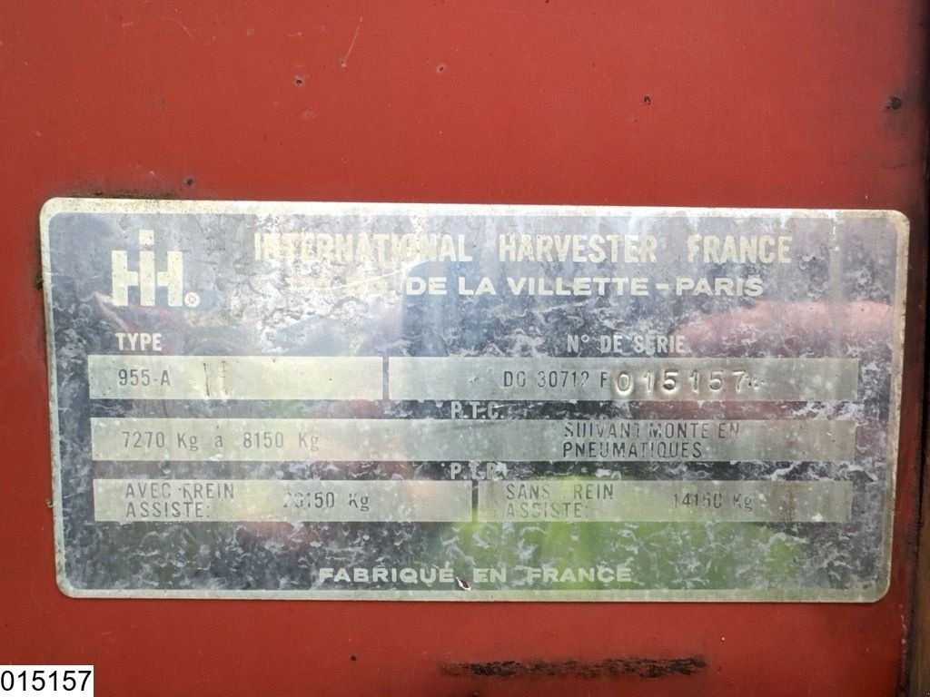 Traktor типа Sonstige International 955A, Gebrauchtmaschine в Ede (Фотография 8)