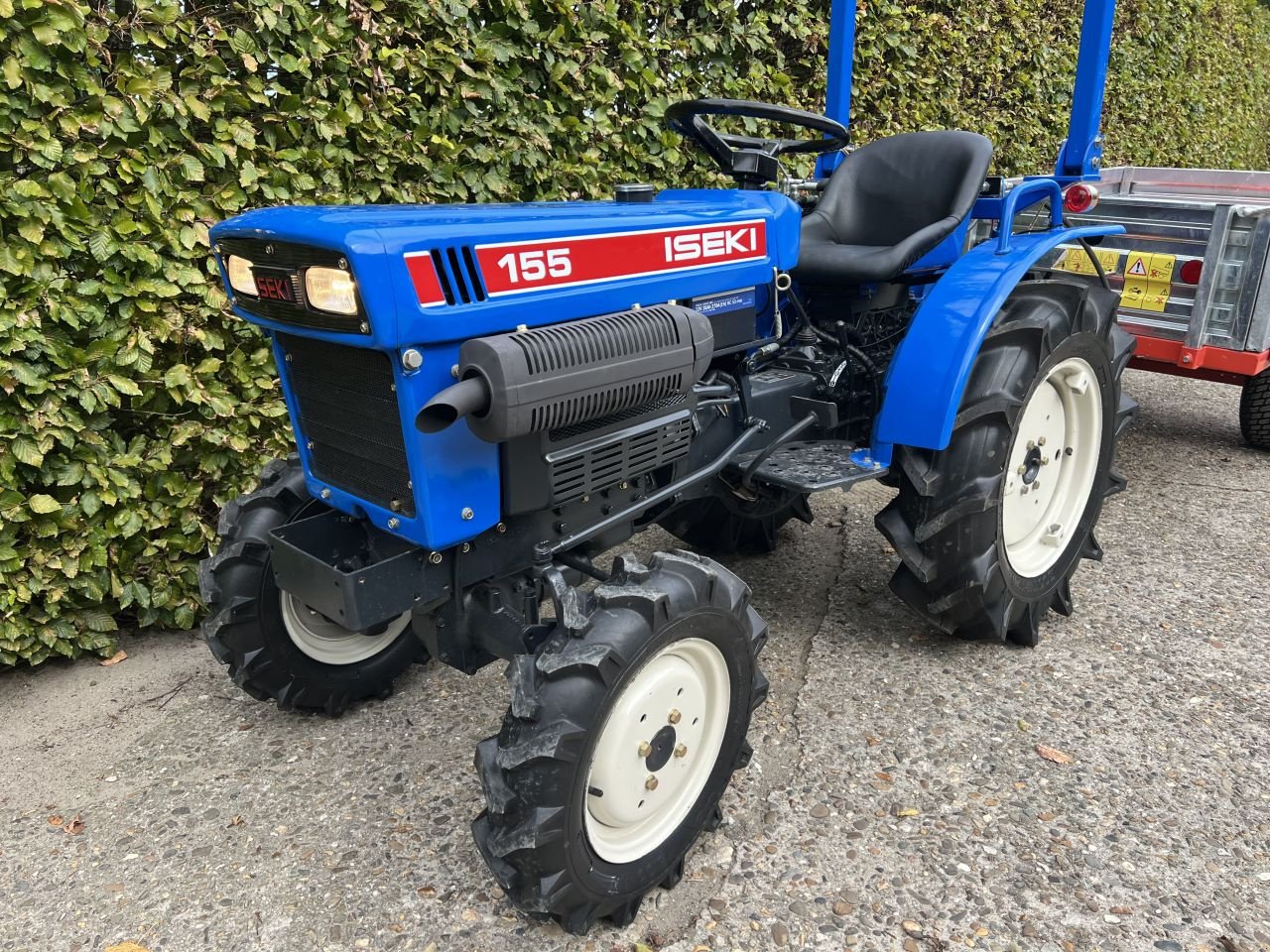 Traktor typu Sonstige ISEKI met Kiepwagen -Loofrekken TX155 4x4 16 pk Hydrauliek, Gebrauchtmaschine v Ulicoten (Obrázek 10)