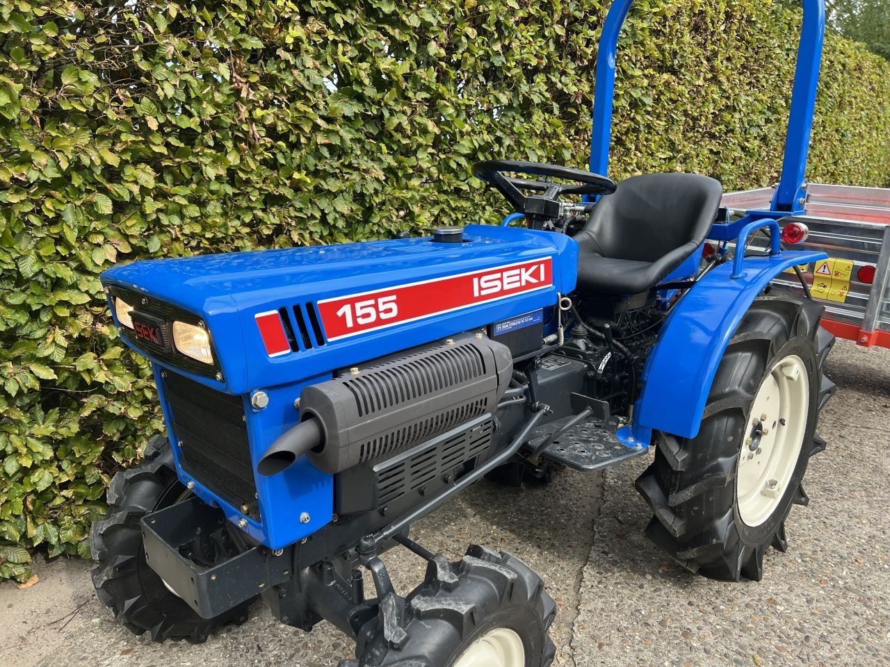 Traktor typu Sonstige ISEKI met Kiepwagen -Loofrekken TX155 4x4 16 pk Hydrauliek, Gebrauchtmaschine v Ulicoten (Obrázek 4)